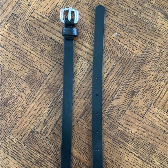 Accessories - 3/$20 Never used 1/2” Wide Black Faux Leather Belt